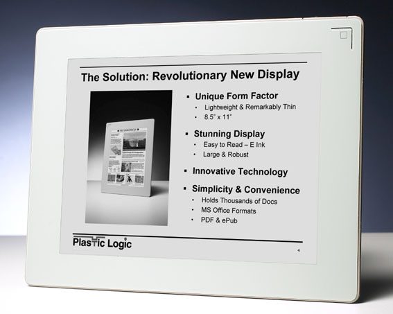 Plastic Logic E-Reader