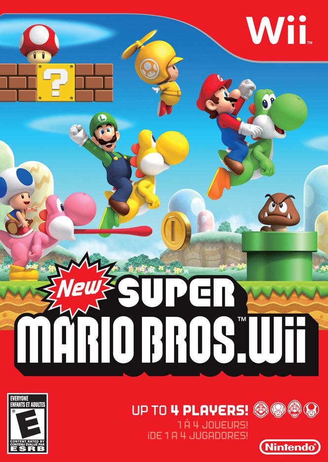 New Super Mario Bros. Wii (box)