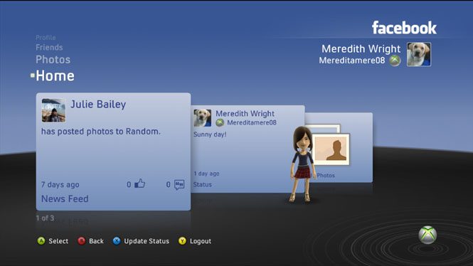 Xbox Live Facebook
