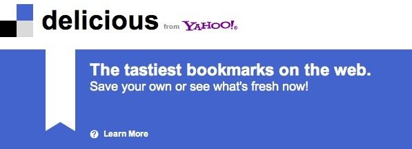 Delicious and Yahoo