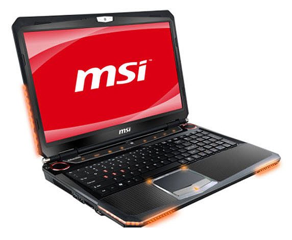 MSI GX680 gamer notebook