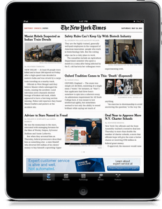 New York Times iPad App