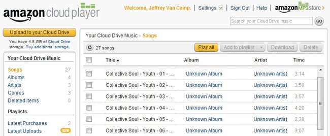 amazon-cloud-player-unknown-artist