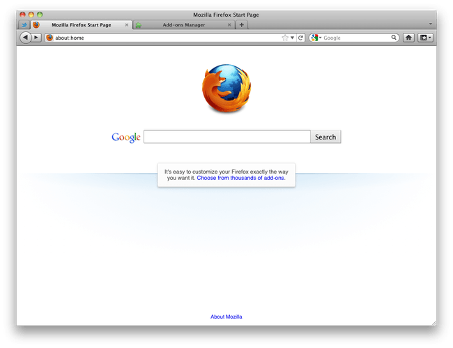 Firefox 4 (Mac)
