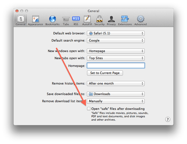 safari-safe open