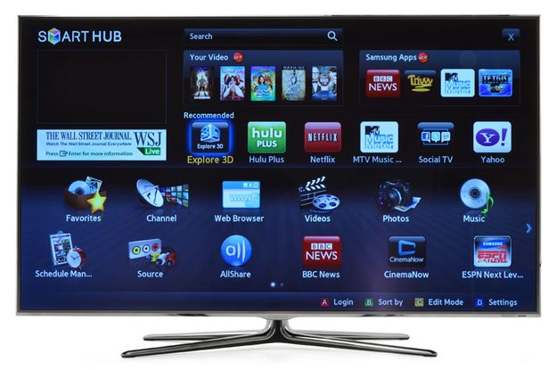 Samsung-UN55D8000-smart-hub