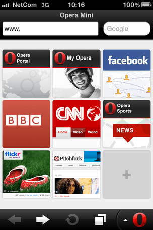 opera mini 6
