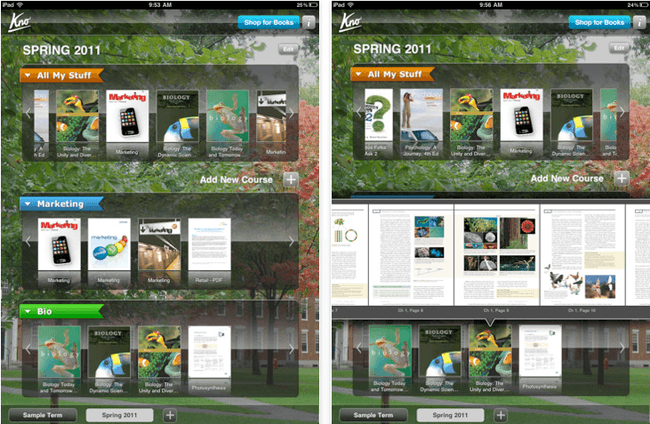 Kno-app-iPad