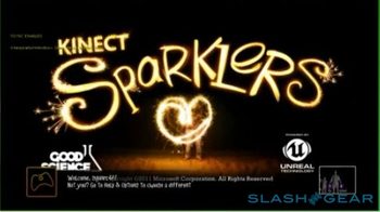 kinect sparklers