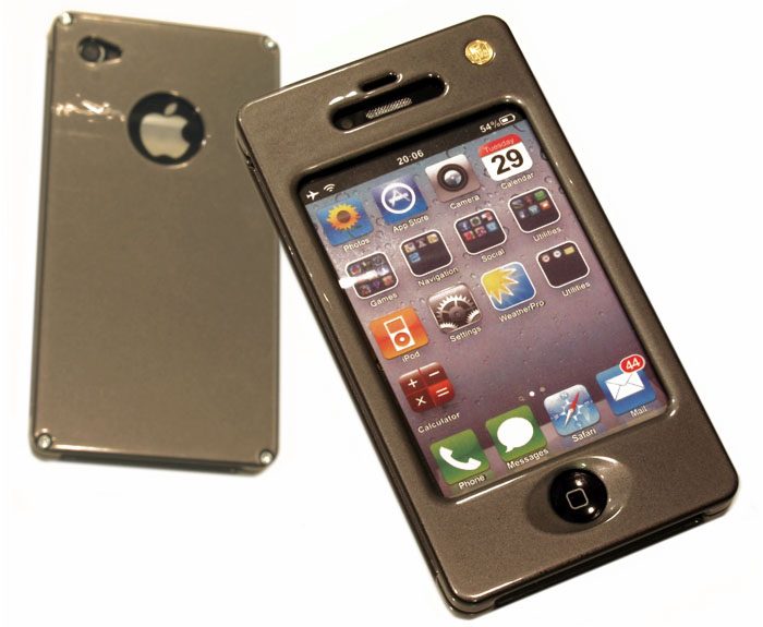 Inventive Metals aluminum iPhone case