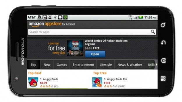 Amazon Appstore Android atrix 4g