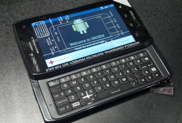 Droid 4 leaked image