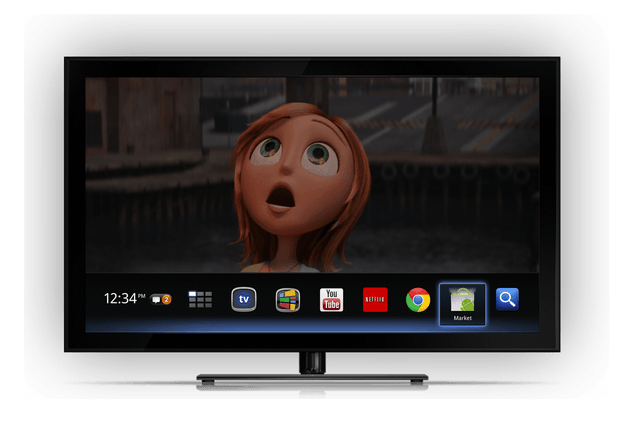 New Google TV UI