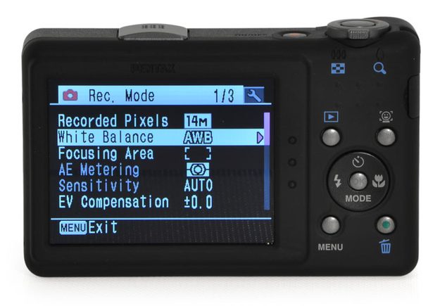 pentax-optio-rz10-black-back-display-controls
