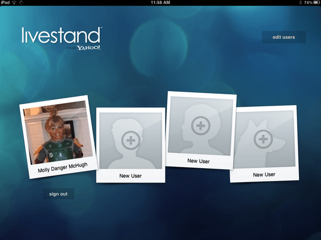 livestand login