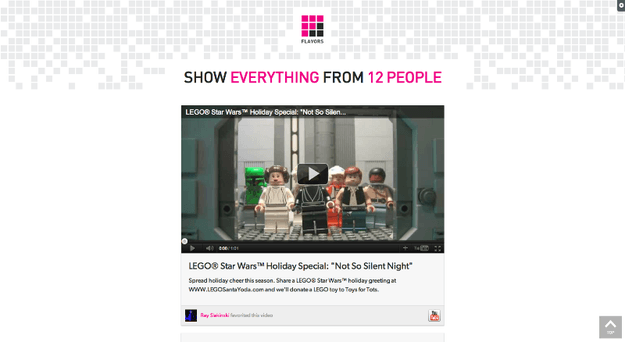 flavors.me social streams