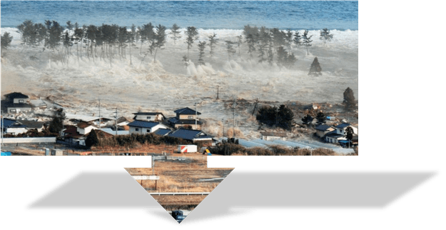 japanese-tsunami-hitting-shore