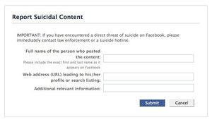 report-suicidal-content