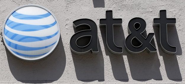 AT&T building logo