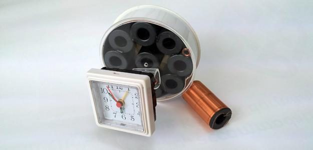 u of bedfordhire widget and clock radio wave harvesting energy batteries