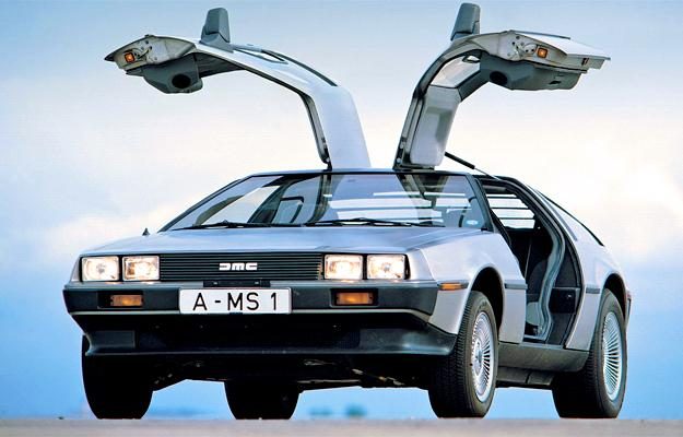 delorean car back to the future