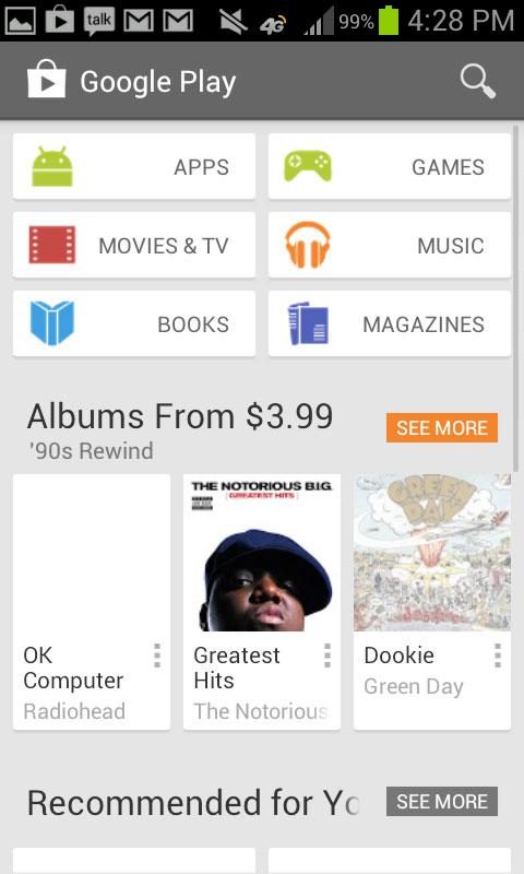 Samsung Galaxy Rugby Pro Review screenshot google play