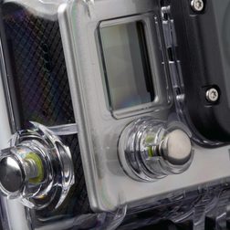 GoPro HERO3 Black Edition Waterproof Housing front macro