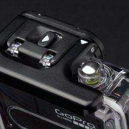 GoPro HERO3 Black Edition Waterproof Housing top macro