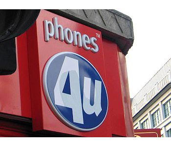 Phones4U Sign
