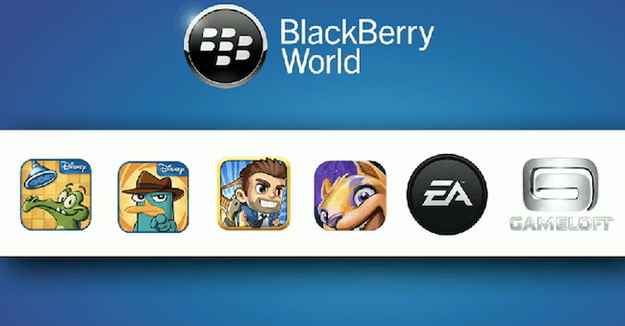 BlackBerry World games