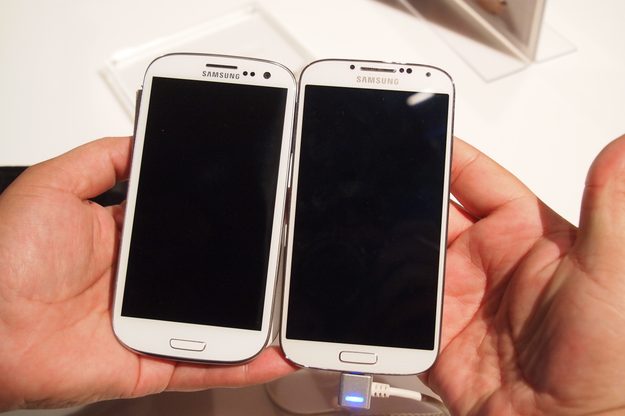 Galaxy S4 and Galaxy S3