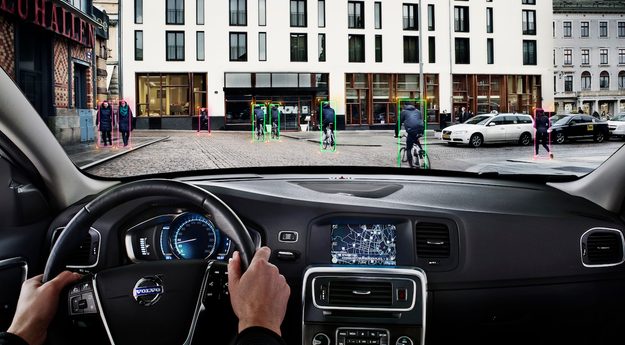 volvo cyclist detection