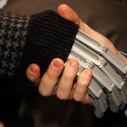 robotic gloves universtiy of arkansas little rock human robot handshake