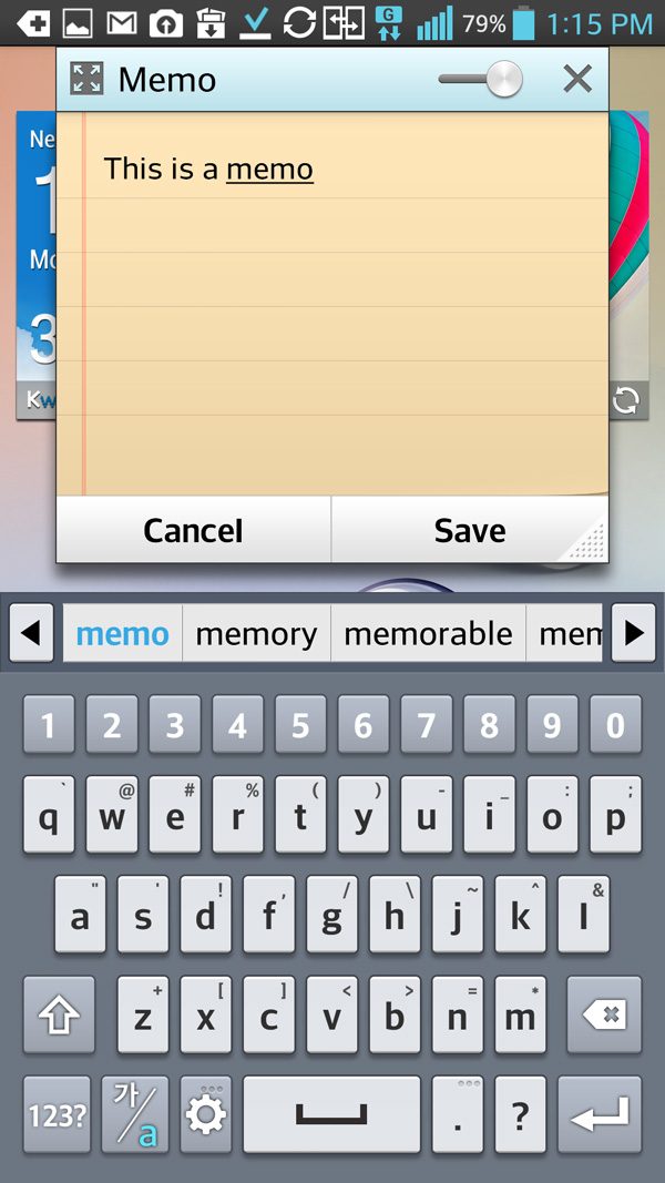 lg optimus g pro tips screenshot memo