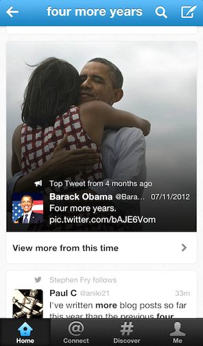 twitter update