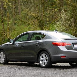 2013 acura ilx hybrid exterior back left