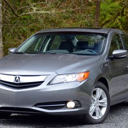 2013 acura ilx hybrid exterior front right