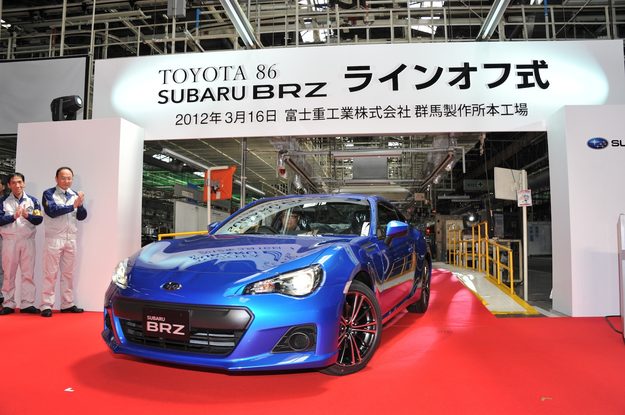 Subaru BRZ assembly line