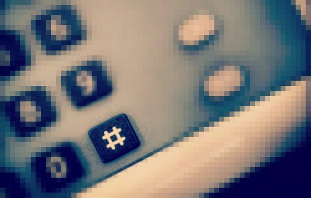 hashtag key