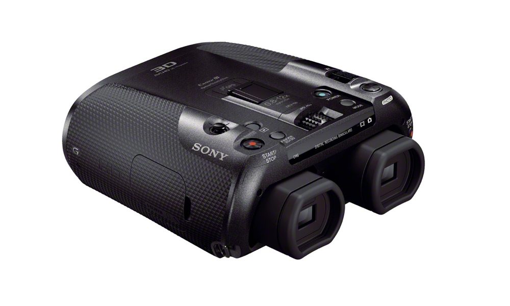sony unveils dev 50 digital recording binocular announces 50v 1