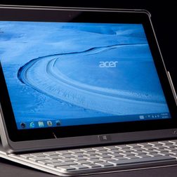 Acer Aspire P3 review stand angle on