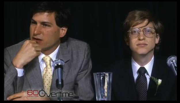 Bill Gates and Steve Jobs