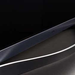 Samsung PN60F8500 Plasma TV front macro