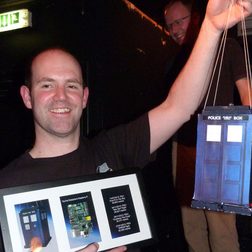 Dave Akerman Raspberry Pie PIE4 TARDIS