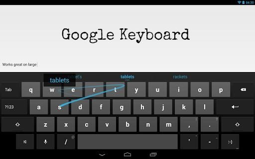 google keyboard