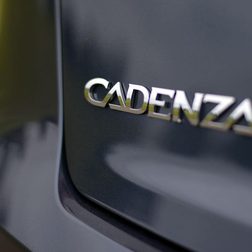 2014 Kia Cadenza exterior name badge rear macro