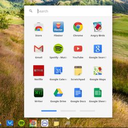 Chrome OS hell week screenshot apps menu