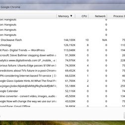 Chrome OS hell week screenshot task manager
