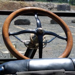 Model T steering wheel