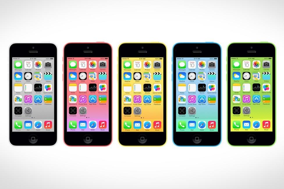 iphone 5c colors screen